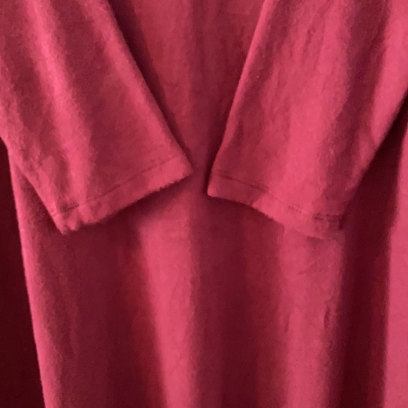 NWT Old Navy XS long-Sleeve Sweater Dress, Fit ‘n Flare, Burgundy SUPER SOFT!! - Picture 13 of 14
